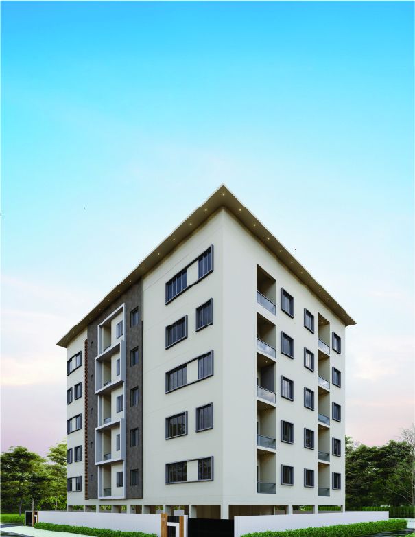 Kovai Pavilion elevation by day